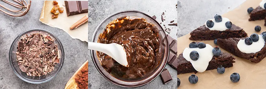 LUXUSNÍ BROWNIES S CUKETOU