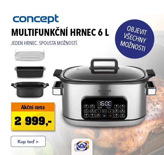 CONCEPT Multifunkční hrnec 6 l CK9000