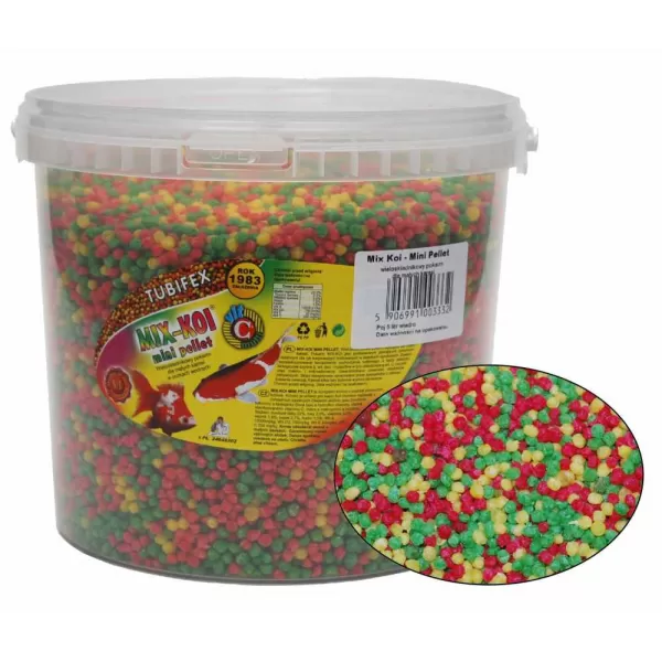 JUKO Kuličky mino pellet KOI MIX doza 3l