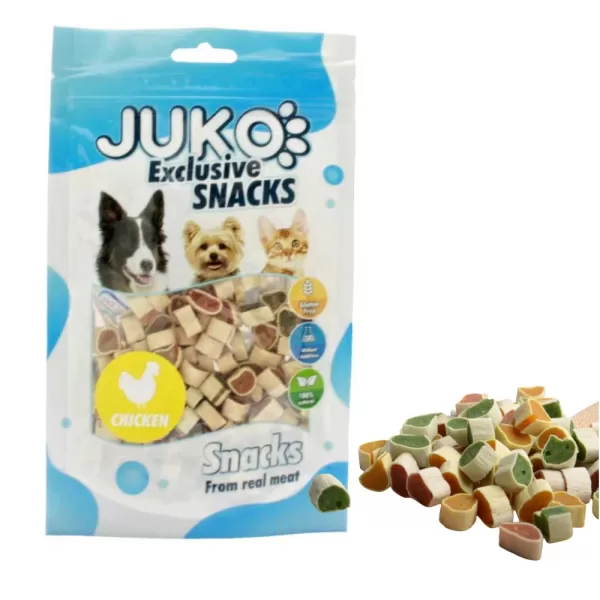 JUKO SNACKS Chicken sushi color 70g