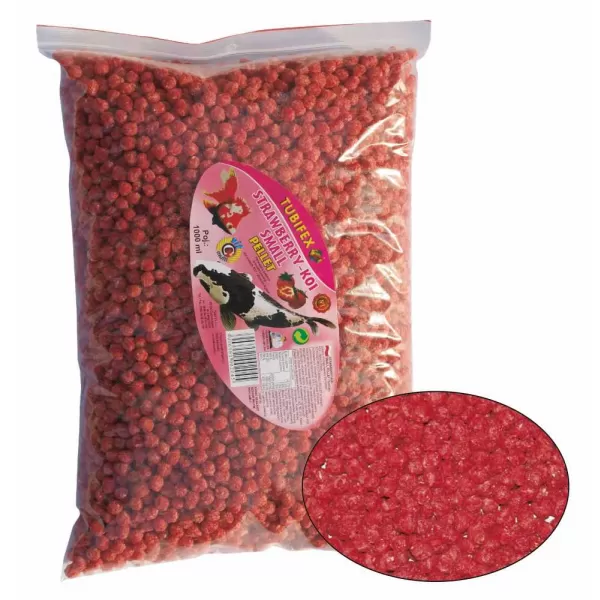 JUKO Kuličky pellet KOI STRAWBERRY 1l