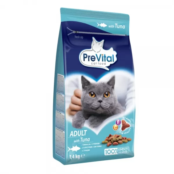 JUKO Prevital kočka tuňák,granule 1,4kg