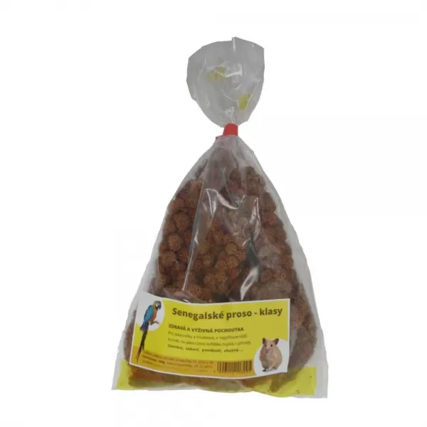 JUKO Proso senegálské červené klasy 200g