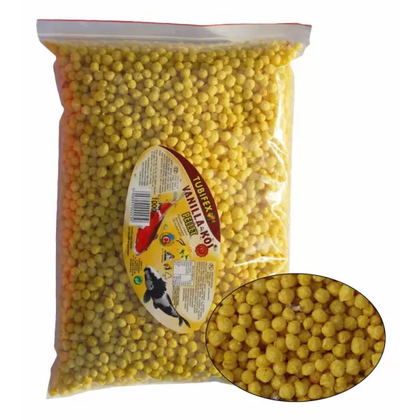 JUKO Kuličky pellet KOI VANILLA 1l