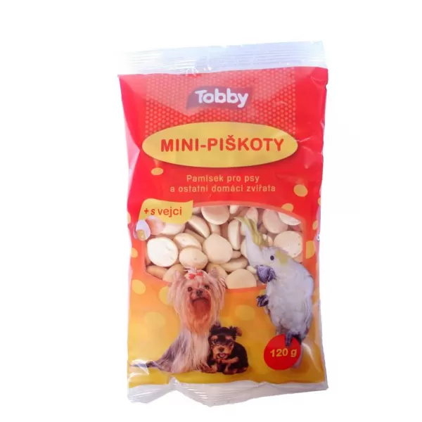 JUKO Piškoty krmné mini Tobby 120g