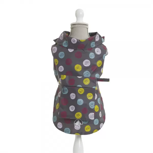 JUKO Pláštěnka Grey Dots 25 cm