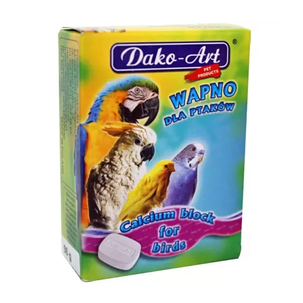 JUKO Minerální kámen pták Dako 40g zelenina