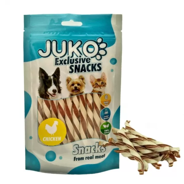 JUKO SNACKS Chicken twisted sandwich 70g