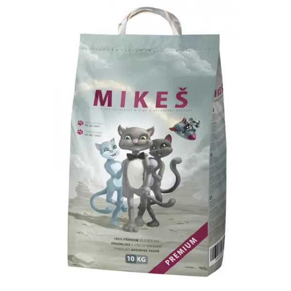 JUKO Mikeš Premium bílé hrudkující 10kg