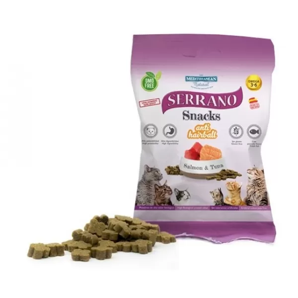 JUKO Serrano Snack for Cat AntiHairball salmon-tuna 50g