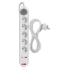 EMOS PRODLUŽKA 5Z 3M S VYP. 1,5MM + USB A+C FAST CHARGING P1513PD