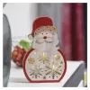 EMOS 5LED XMAS WOOD SANTA 2AA WW DCWW24