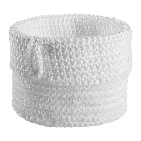 Košíček kosmetický UNCINETTO white 12cm