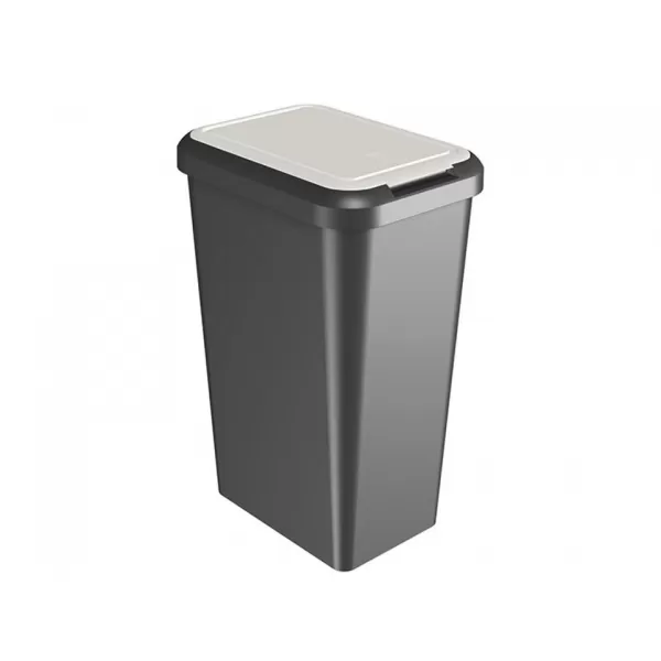 Koš odpadkový Touch a Lift 45L bílá/černá