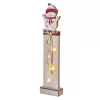 EMOS 5LED XMAS WOOD SNOWMEN 2AA T WW DCWW12