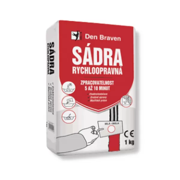DENB sádra rychloopravná FAST GIPS 5kg