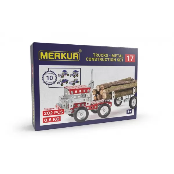 Merkur 017 - Kamion 202 dílů 10 modelů