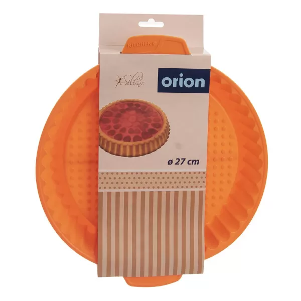Forma silikon koláč pr. 27 cm oranžová