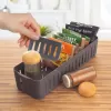 Košík UH organizér Flexi 32x10x6,8 cm šedá