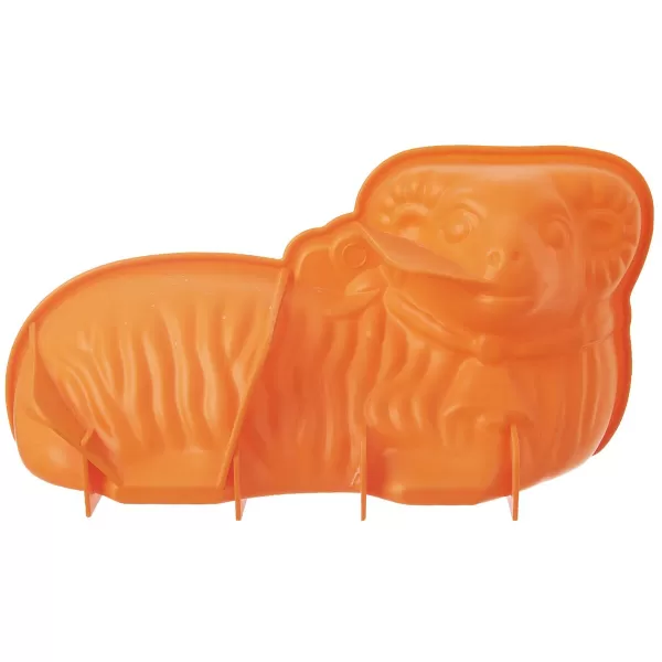 Forma silikon beránek 31x17 cm oranžová, náhr. 154464