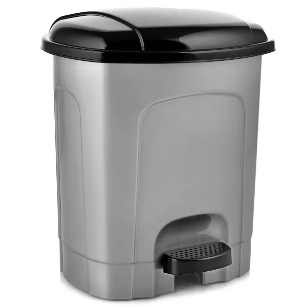 Koš odp. UH s pedálem 50 l šedá