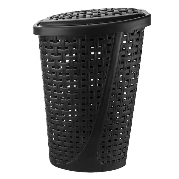 Koš prád. víko UH Slim 45 l černá