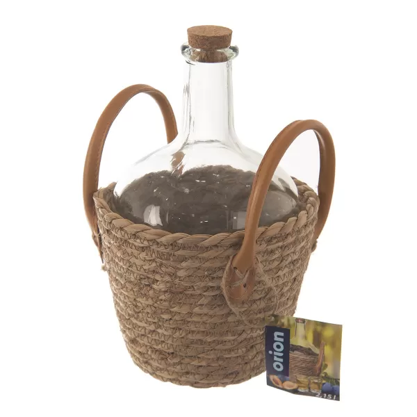 Demižon sklo opletený 2,15 l