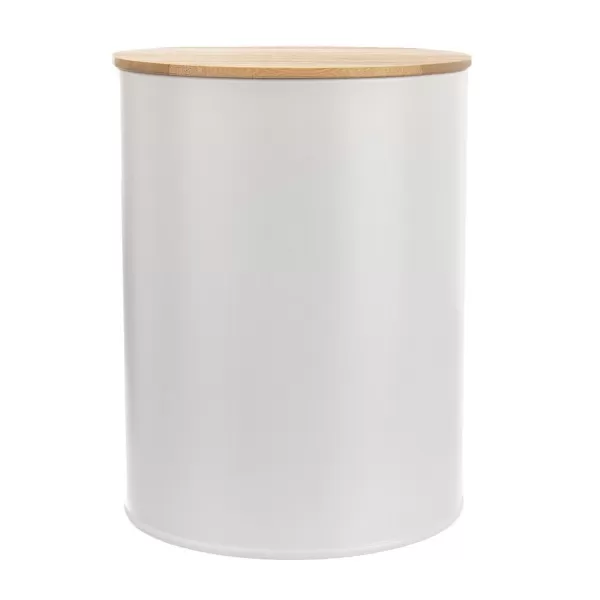 Dóza plech/bambus pr. 13 cm WHITELINE