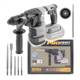 PROCRAFT Aku vrtací kladivo Industrial HD30Abb ( bez baterie a nabíječky )