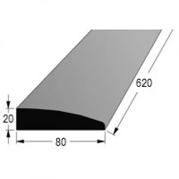 Práh R BK 600X80