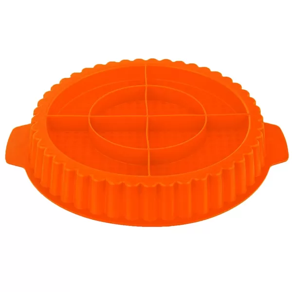 Forma silikon koláč pr. 27 cm oranžová