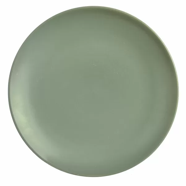 Talíř ker. mělký ALFA kulatý pr. 27 cm zelená