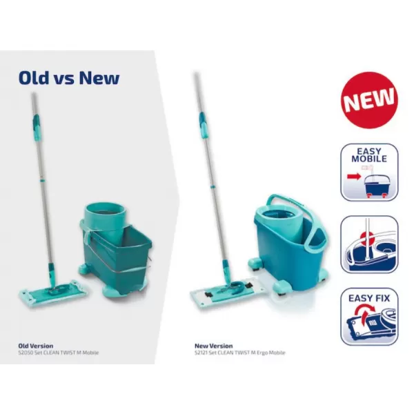 Úklidová sada CLEAN TWIST M Ergo mobile LEIFHEIT 52121
