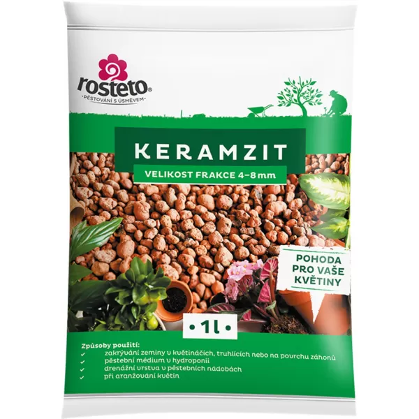 Keramzit Rosteto-řl 4-8mm