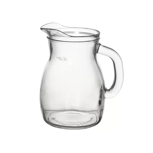 Džbán sklo s měrkou 0,5 l