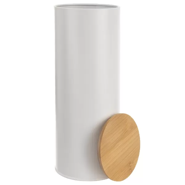 Dóza plech/bambus pr. 11 cm WHITELINE