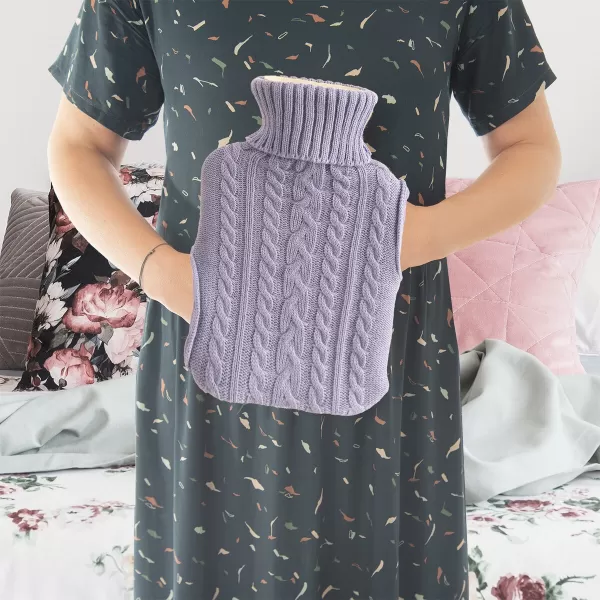 Termofor guma/akryl/polyester svetr 1,6 l fialová