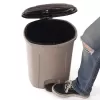 Koš odp. UH s pedálem 21 l kávově hnědá