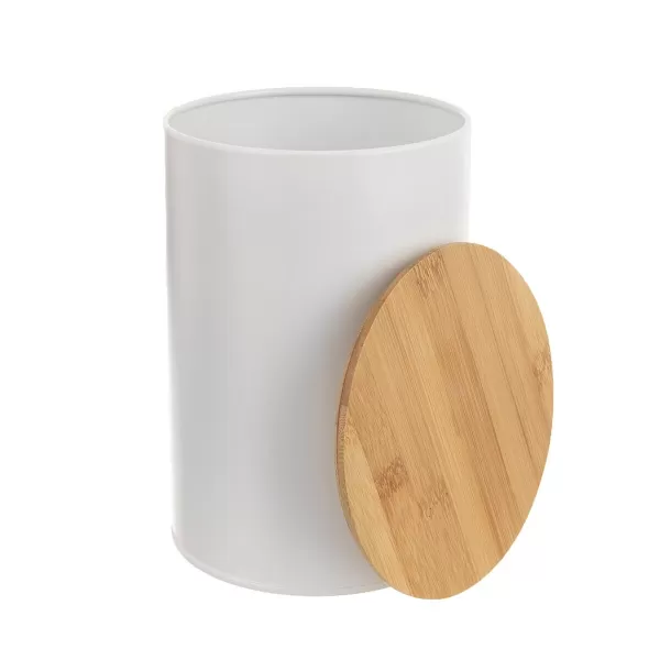 Dóza plech/bambus pr. 11 cm WHITELINE