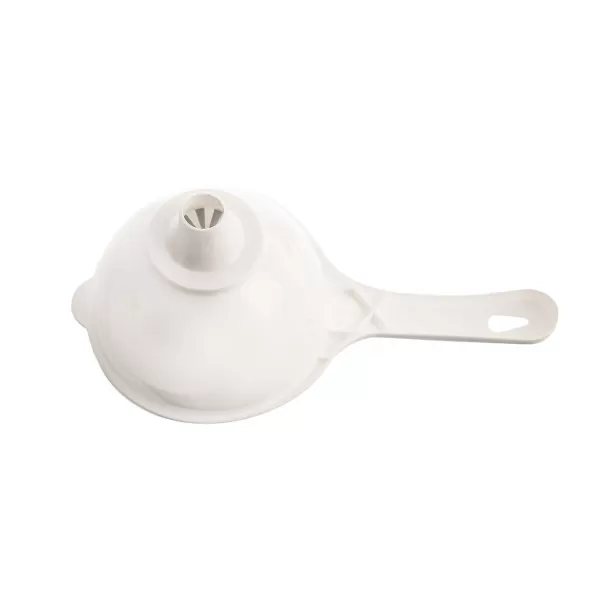 Nálevka UH Hobby pr. 11,5 cm+sítko bílá