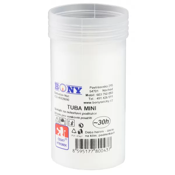 Svíčka Tuba mini 90g
