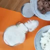 Dóza sklo/nerez s víkem 0,5 l kulatá