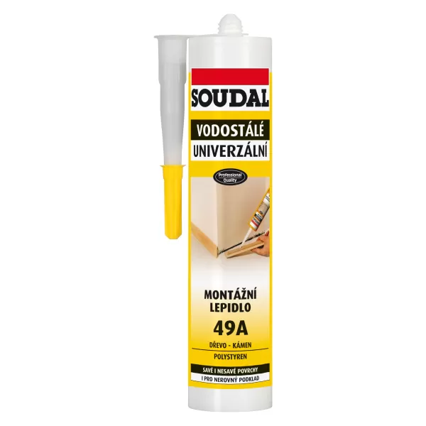 SOUDAL Lepidlo univerzální 49A mont.300ml