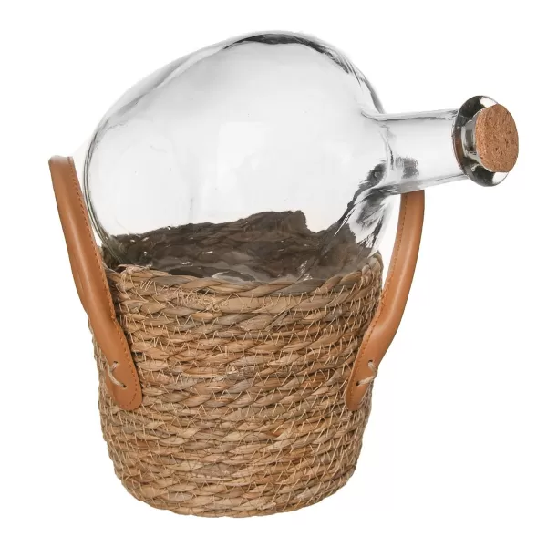 Demižon sklo opletený 2,15 l