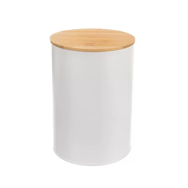 Dóza plech/bambus pr. 9,5 cm WHITELINE
