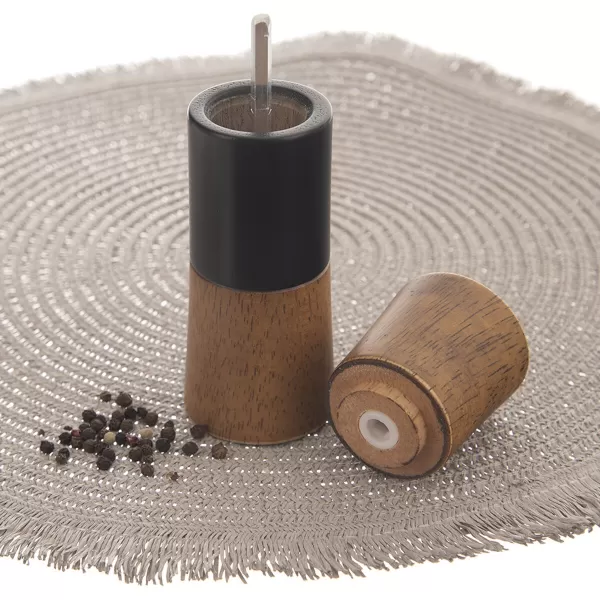Mlýnek gumovníkové dřevo WOODEN v. 15,5 cm