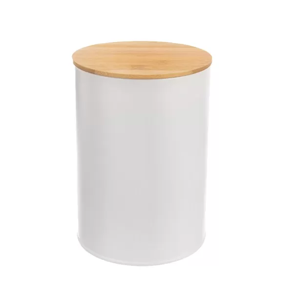 Dóza plech/bambus pr. 11 cm WHITELINE