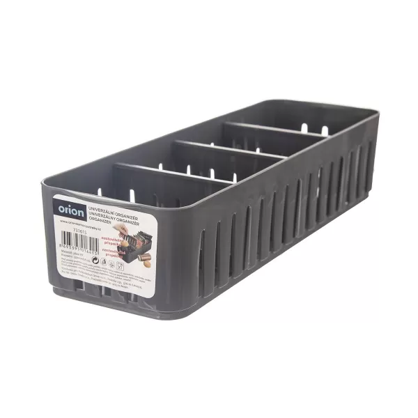 Košík UH organizér Flexi 32x10x6,8 cm šedá