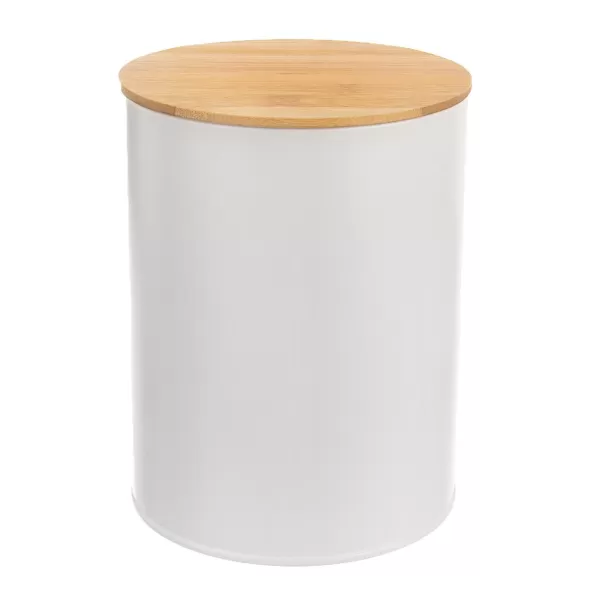 Dóza plech/bambus pr. 13 cm WHITELINE