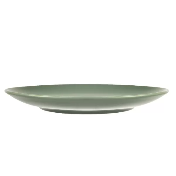 Talíř ker. mělký ALFA kulatý pr. 27 cm zelená